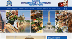 Desktop Screenshot of lokantacilarvepastacilar.org.tr