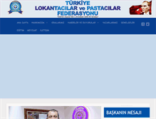 Tablet Screenshot of lokantacilarvepastacilar.org.tr